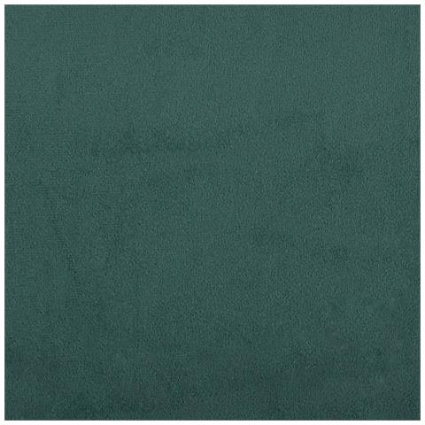 Set di Divani 3 pz con Cuscini Verde Scuro in Velluto - Foto 9