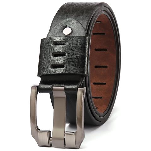 Cintura In Pelle Pu Con Fibbia Ad Ardiglione Da 120 Cm - Elegante E Versatile - Foto 1