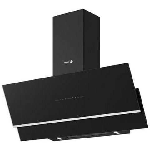 Cappa Decorativa Angolare Da 90 Cm, 558 M³/h, Nera - Fhig9600a++ - Foto 1