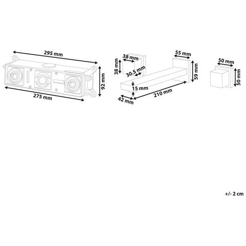 Rubinetto Miscelatore Da Parete Per Lavabo Pailon Ottone Argento - Foto 6