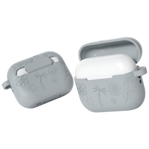 Custodia Protettiva In Silicone Compatibile Con Apple Airpods Pro 3 - Antishock, Impermeabile E Anti-caduta Grey - Foto 1
