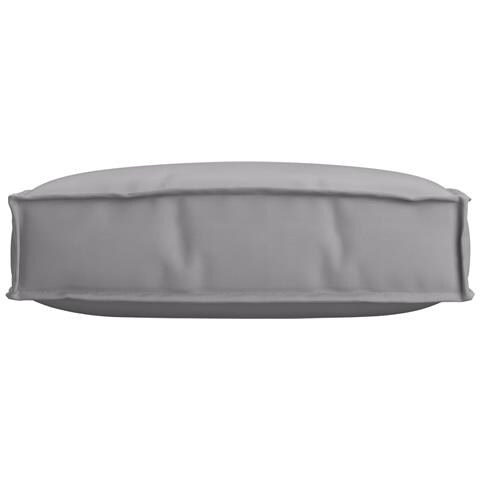 Cuscino per seduta pallet Grigio 60 x 60 x 12 cm Tessuto Oxford - Foto 2