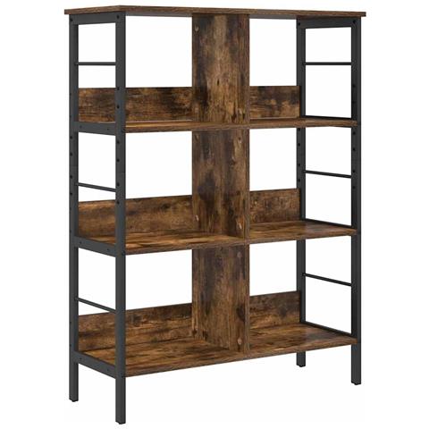 Libreria Rovere fumé 82 x 32 x 112 cm Legno multistrato - Foto 1