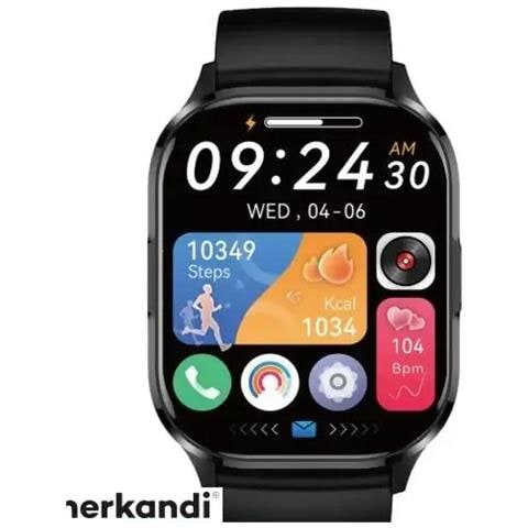 Smartwatch Orologio Sportivo Fitness Display Amoled 2.01'' Cardiofrequenzimetro - Foto 1