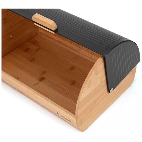 Portapane in bambù E-6045 - Soluzione moderna per riporre gli alimenti in cucina - Foto 4