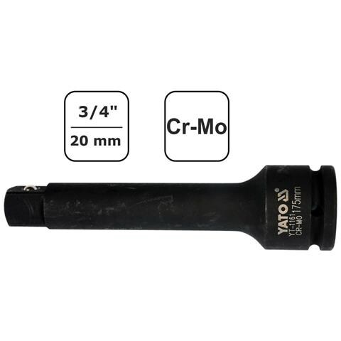 Prolunga 3/4  175mm Cr-mo  Prolunga Chiave A Bussola 3/4 - Foto 1