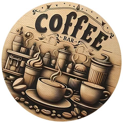 Set Di 4 Sottobicchieri Resistenti Al Calore Antiscivolo Per Tazze Da Caffè - Tappetini In Poliestere Per Uso Domestico - Foto 2
