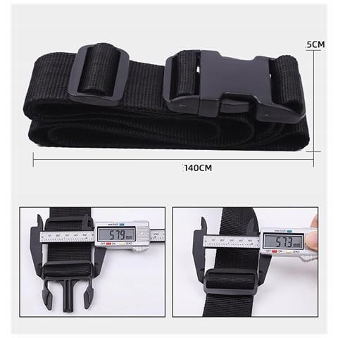 Borsa Porta Attrezzi Oxford Toolbelt Pro - Impermeabile Con Cintura Regolabile | 56 X 15 Cm | 140 Cm Cintura | Per Elettricisti, Meccanici - Foto 6