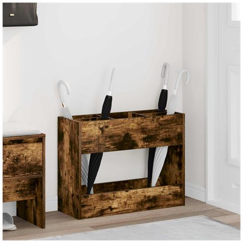 Supporto per Ombrellone Rovere fumé 65 x 24 x 50 cm - Foto 2