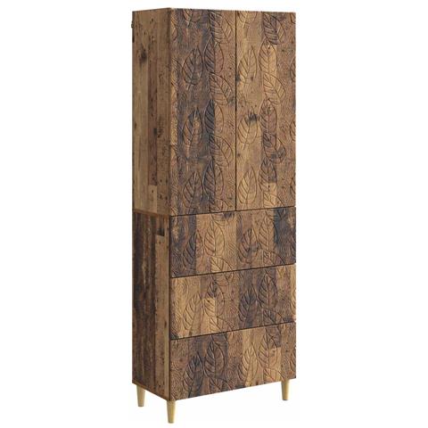 Set di armadi 2 pcs Legno antico 66 x 34,5 x 90 cm - Foto 1
