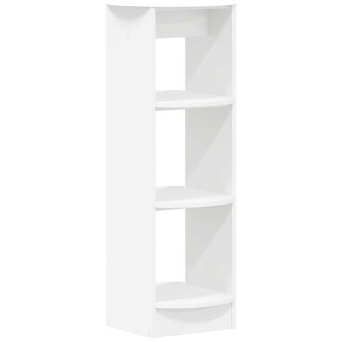 Mobile laterale Bianco 40 x 40 x 100 cm Legno ingegnerizzato - Foto 1