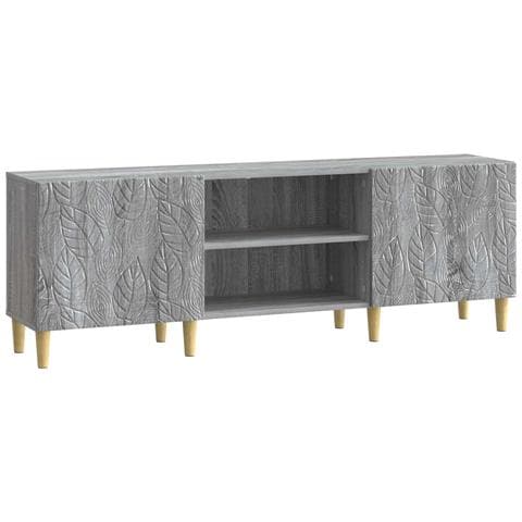 Mobile TV 150 x 31 x 50 cm Sonoma grigio Legno ingegnerizzato - Foto 1