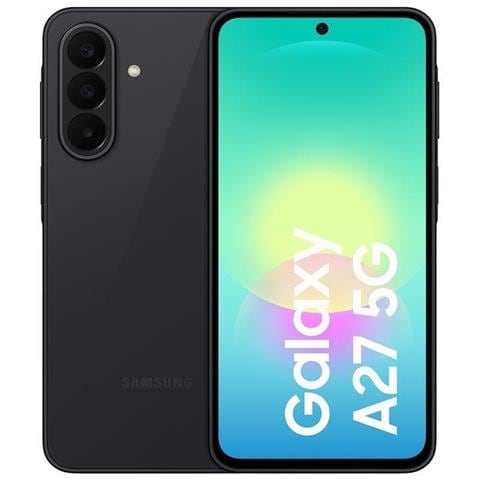 Galaxy A27 5G 256GB 8GB Ram Display 6.7" Super AMOLED FHD+ 120Hz Main Camera 50+5+2MP Selfie 12MP Dual nanoSim (1 eSim) Android 16 Snapdragon 6 Gen3 5000mAh Black - Foto 1