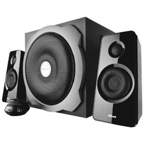 Set Altoparlanti 2.1 Tytan Subwoofer 60 Watt RMS Totali Colore Nero - Foto 10