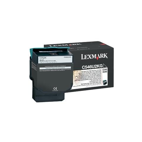 C546U2KG Toner Originale Nero per Lexmark C546 / X546 Capacità 8000 Pagine - Foto 2