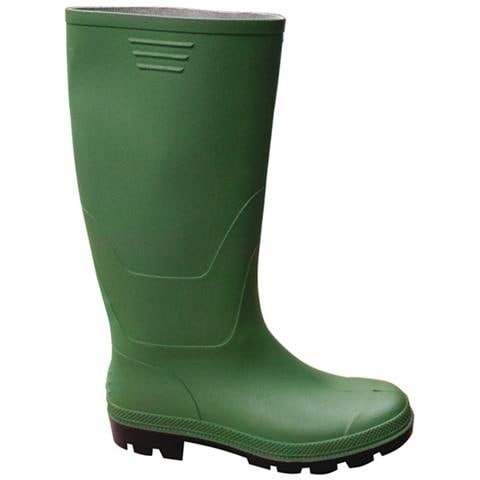 Stivali colore verde in Pvc N 39 suola carro armato - Foto 1