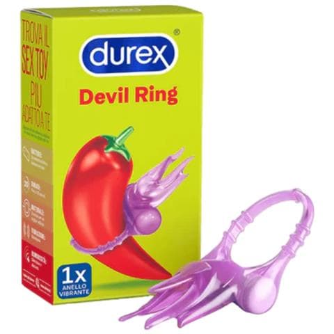 Play Little Devil Anello Fallico Con Vibrazione Stimolatore Vaginale - Foto 5