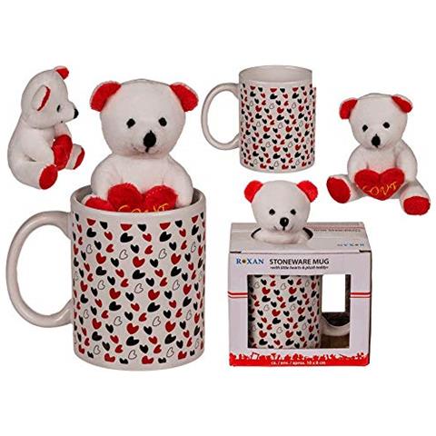 OOTB- Tazza Bianca in Terraglia, Multicolore, 144265 - Foto 4