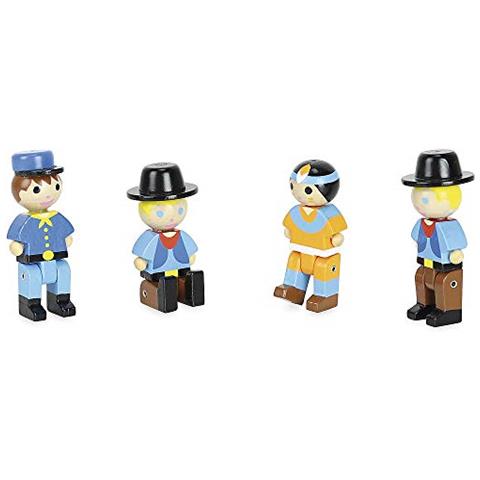 Wild West Gioco Di Costruzione In Legno8089multicolore - Foto 1