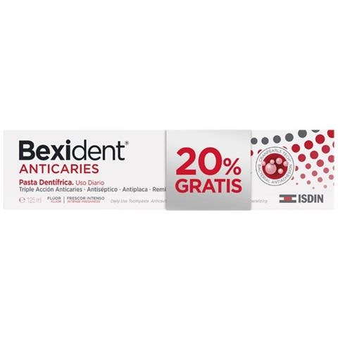Pack Bexident Anticarie 20gratis Dentifricio 125ml - Foto 1