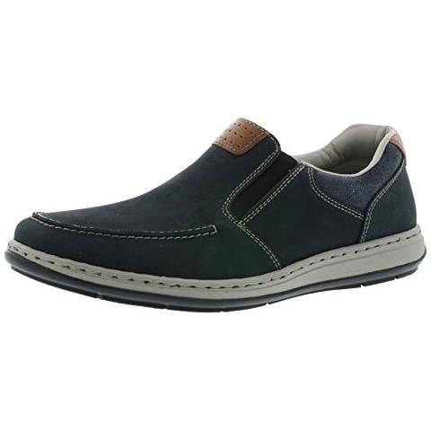 17360, Mocassini Uomo, Blu (pacific / Amaretto / Navy), 47 Ue - Foto 1