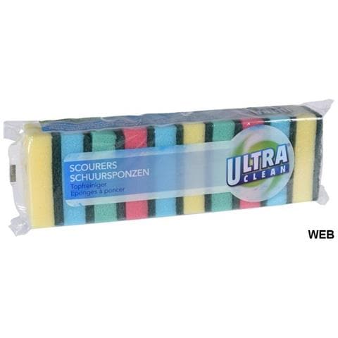Confezione 10 Spugne Da Cucina Vari Colori - Foto 1