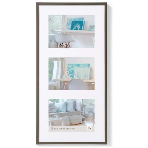 Cornice per Foto New Lifestyle 3x15x20 cm Acciaio - Foto 1