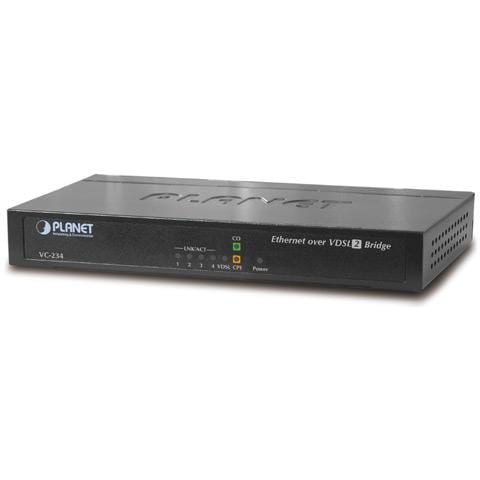 VC-234, IEEE 802.3, IEEE 802.3u, IEEE 802.3x, Gestito, Fast Ethernet (10/100) , 1U, Nero, RJ-45 - Foto 1