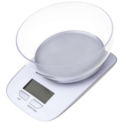 Bilancia Digitale da Cucina Portata 5 Kg Colore Bianco - Foto 1