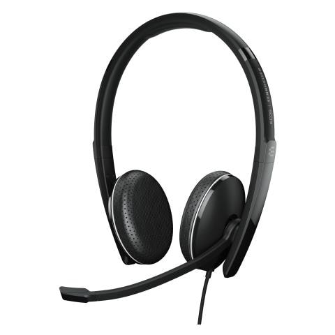 Adapt 165 USB II Cuffia Stereo Padiglione Auricolare Cablato con Microfono Integrato Colore Nero  - Foto 2