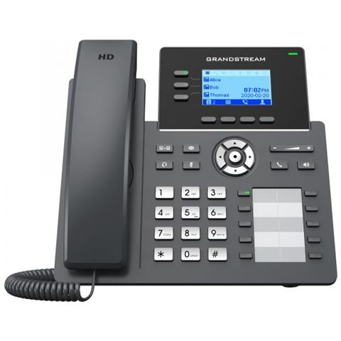 Networks Grp2604 Telefono Ip Nero 3 Linee Lcd - Foto 1