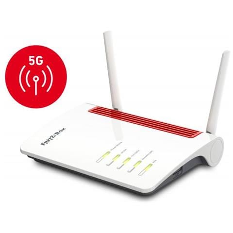 !box 6850 5g Router Wireless Gigabit Ethernet Dual-band (2.4 Ghz / 5 Ghz) 3g 4g Nero, Rosso, Bianco - Foto 1