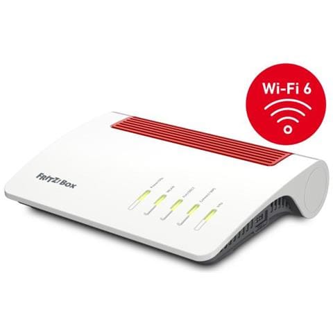 !box 7590 Ax Router Wireless Gigabit Ethernet Dual-band (2.4 Ghz / 5 Ghz) Bianco - Foto 1