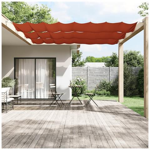 Paravento Verticale Terracotta 60x800 Cm In Tessuto Oxford - Foto 2