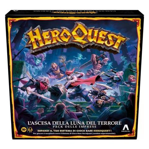 Gioco F6646103 Heroquest L'ascesa Della Luna Del Terrore Espans - Foto 1
