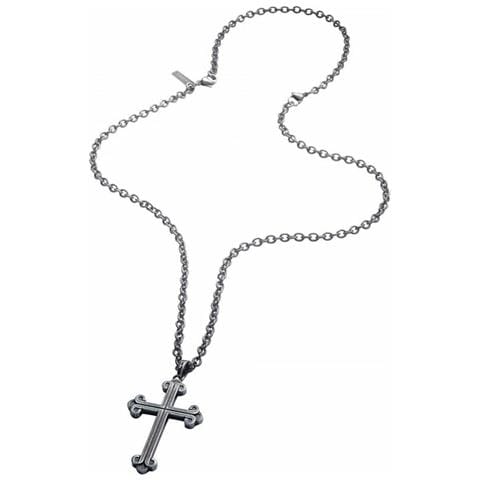 Collana Uomo Police Pj26552blk. 02 45 Cm - Foto 1