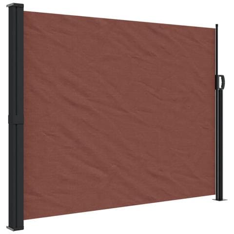 Tenda Da Sole Laterale Retrattile Marrone 160x300 Cm - Foto 2