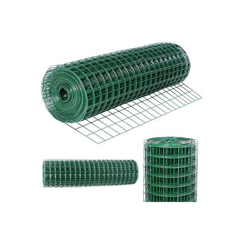 Rete Per Recinzioni Animali Elettrosaldata Zincata Plastificata Con Maglia Quadrata 12x12 Rotolo 25 Mt. - 50cm - Foto 2