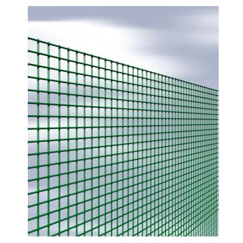 Rete Per Recinzioni Animali Elettrosaldata Zincata Plastificata Con Maglia Quadrata 12x12 Rotolo 25 Mt. - 50cm - Foto 4