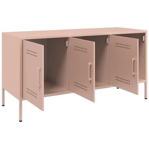 Mobile Tv Rosa 100,5x39x50,5 Cm In Acciaio - Foto 10