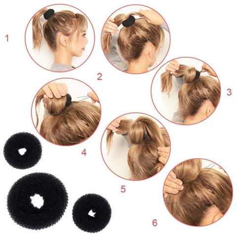 Kit Di Strumenti Per Intrecciare I Capelli Multifunzionale Da 25 Pezzi, Strumenti Professionali Per Intrecciare I Capelli Per Il Salone Black - Foto 2