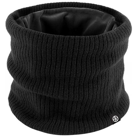 Scaldacollo Lavorato A Maglia - Sciarpa Invernale Per Il Freddo Black - Foto 1
