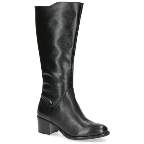 Black Casual Closed Boots Stivali Pelle Scarpe Donna Nero Eu 36, 9-25550-43-022 - Foto 1