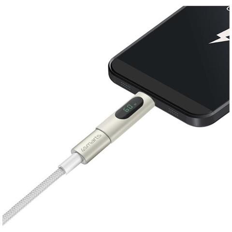 540656 Cavo Usb 3 M Usb 2.0 Usb C Bianco - Foto 4