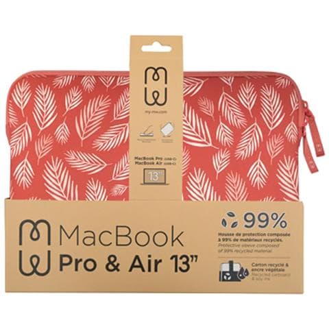 -410171 borsa per laptop 35,6 cm (14") Custodia a tasca Rosso, Bianco - Foto 3