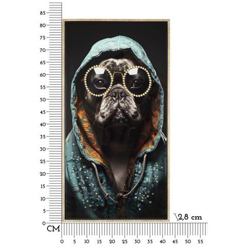 Stampa Su Tela Cane 12 - Multicolore - Legno - 42,5x2,8x82,5 Cm - Foto 7