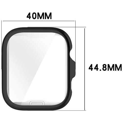 Custodia Protettiva Completa In Tpu Per Huawei Watch Fit 4 Black - Foto 7