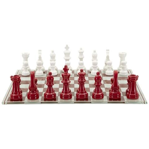 Scultura Scacchiera 1 - Multicolore - Poliresina - 61x61x14 Cm - Foto 1