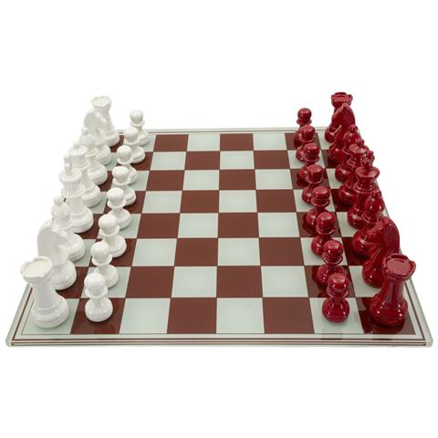 Scultura Scacchiera 1 - Multicolore - Poliresina - 61x61x14 Cm - Foto 8