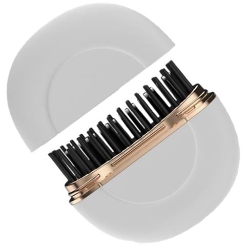 Mini Pettine Lisciante Portatile Senza Fili - Styling On-the-go White - Foto 4